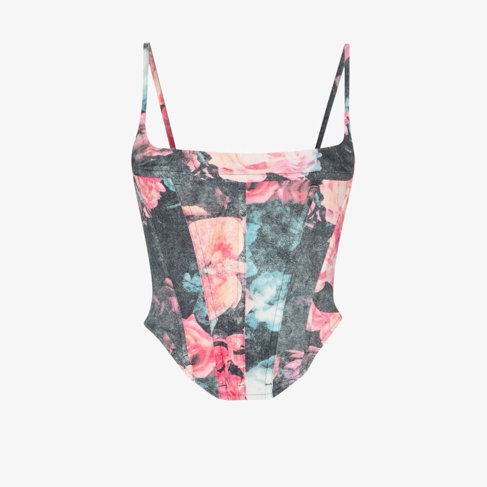 Venus floral print top